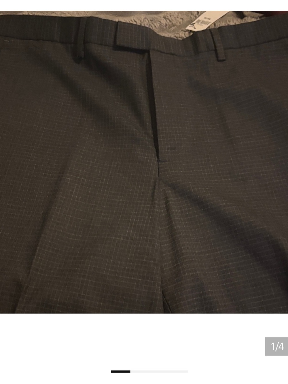 NWT Banana Republic Dark Gray Men's Dress Pants 36x30 - Picture 5 of 5